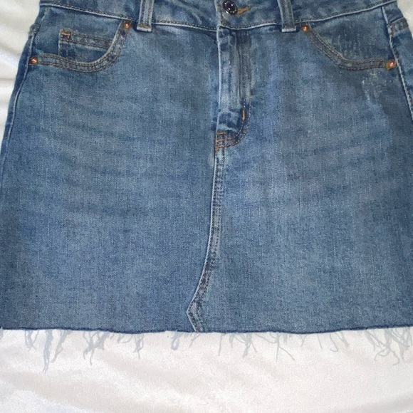 Denim miniskirt - Picture 3 of 10